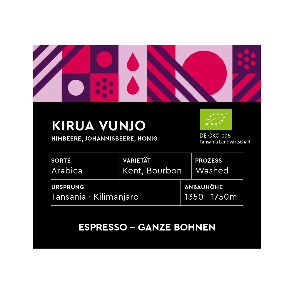 Kirua Vunjo Bio-Espresso